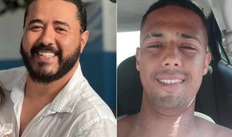 Bruno Rodrigues e Jeander Vinicius da Silva, acusados pela morte de Jeff. (Foto: divulgação)