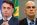 Ex-presidente Jair Bolsonaro e Alexandre de Moraes (Fotomontagem)