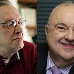 Olavo de Carvalho e Rafael Greca (Fotomontagem)