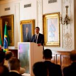 Governador Ratinho Junior durante encontro em Portugal (Foto: AEN/PR)