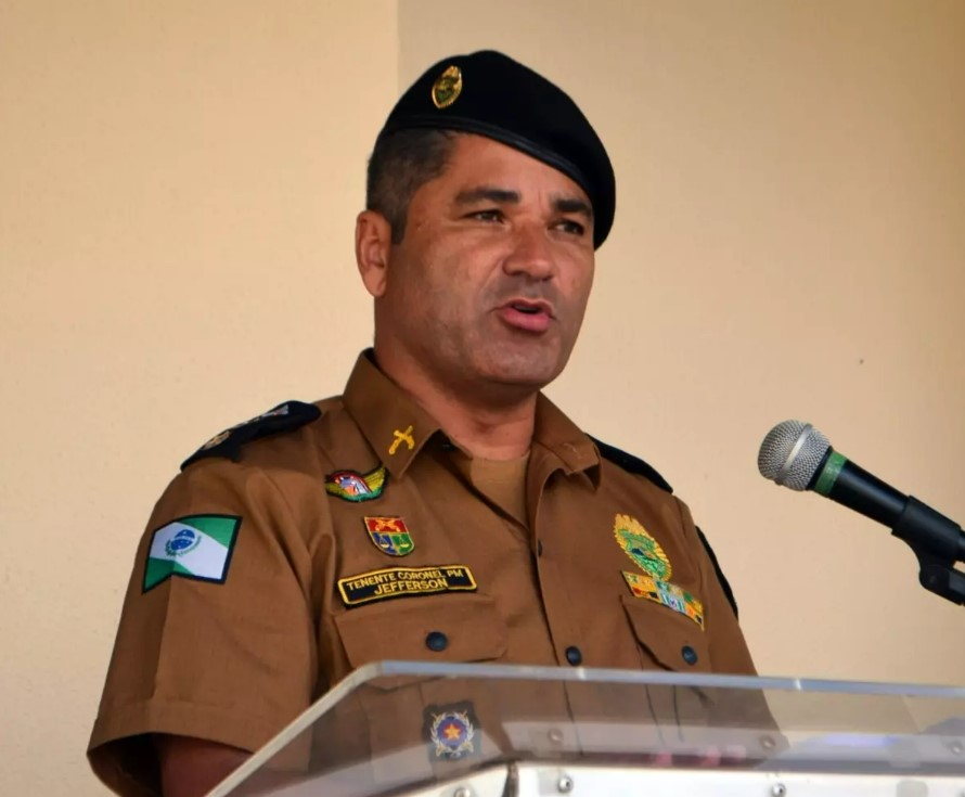 Coronel Jefferson Silva, novo comandante da PMPR (Foto: RICMais)