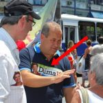Brazão nas ruas do RJ pedindo voto pra Dilma em 2014 (Foto: Reprodução Folha Política)