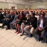 Prefeitos em evento da Itaipu (Foto: rede social AC)