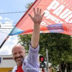 Paulo Opuszka durante a campanha de 2020 (Foto: Instagram)