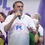 Jair Bolsonaro durante discurso no evento do PL Mulher em Porto Alegre (RS) (Reprodução: Youtube)