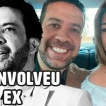 Janones e a ex-namorada, a prefeita Leandra Guedes de Ituiutaba (MG) (Reprodução)