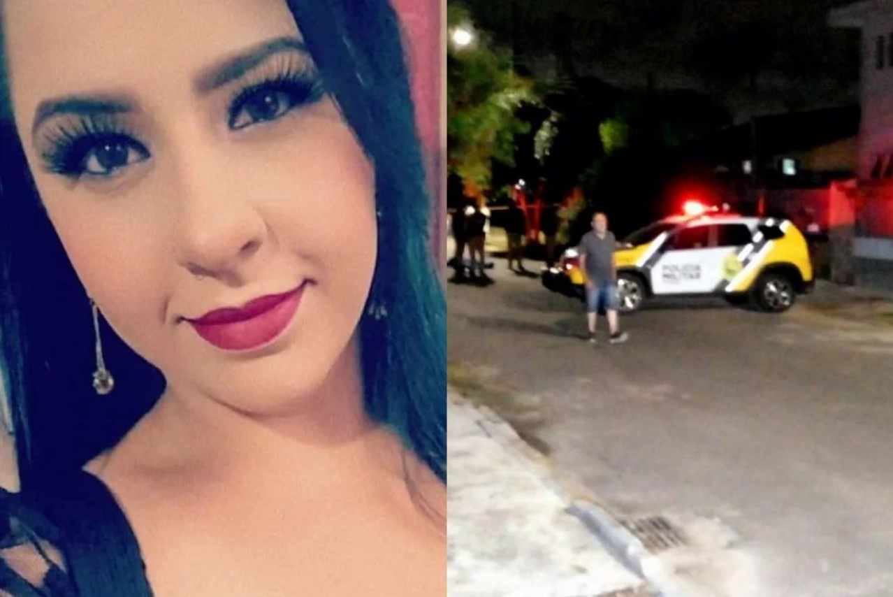 Vítima fatal após assalto no Campo de Santana, em Curitiba (Reprodução: Massa News)